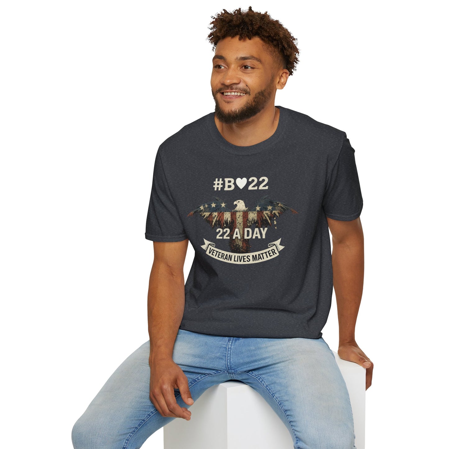 #B🤍22 Veteran Lives Matter T-Shirt