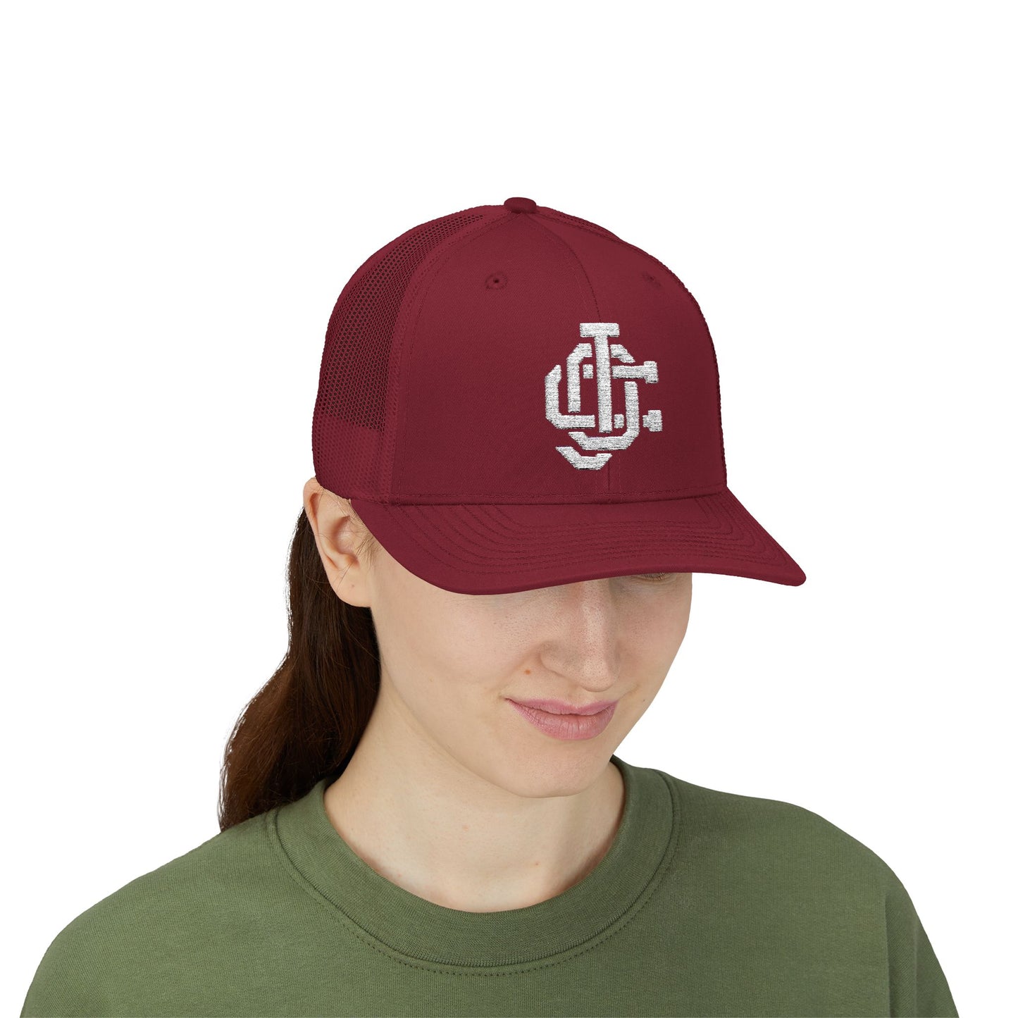 Oviedo Jeep Club Logo - Snapback Trucker Cap - Outdoor Fun Adjustable Hat