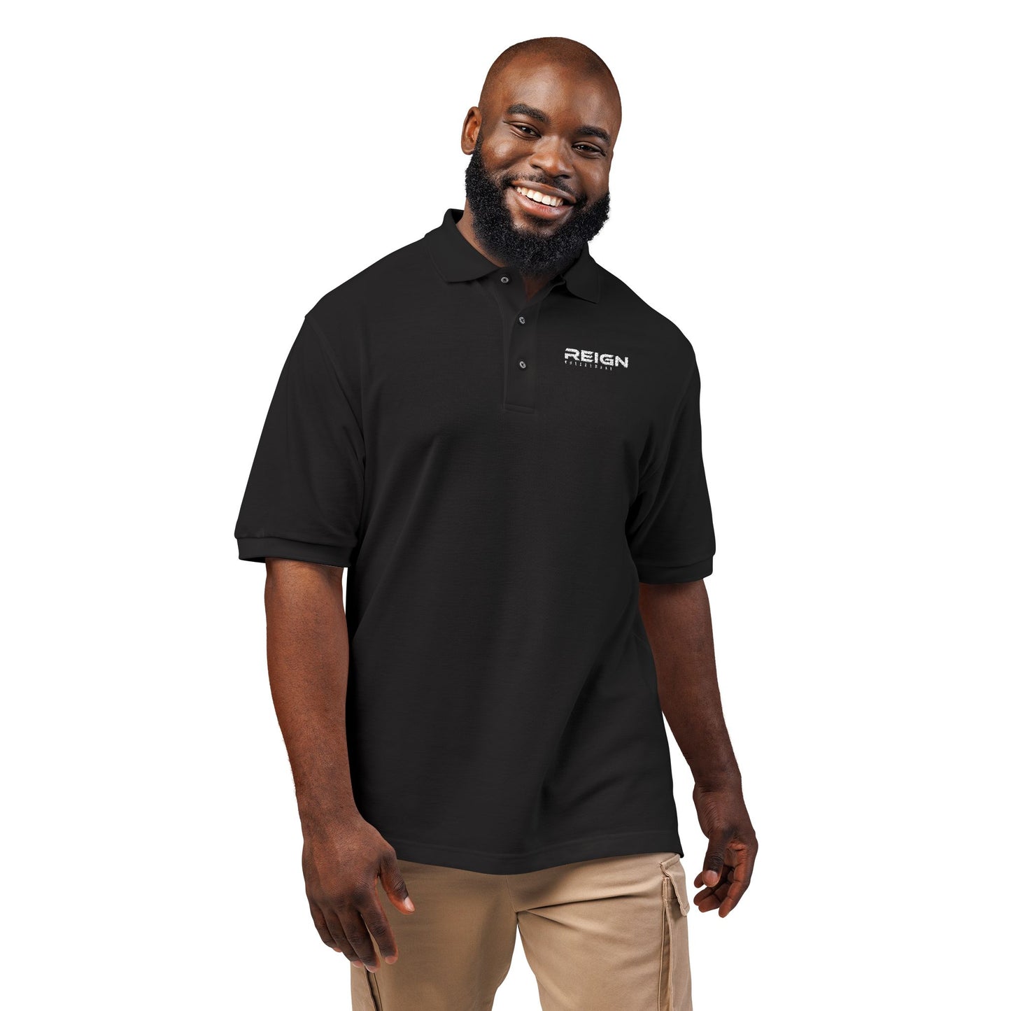 Reign Volleyball Embroidered Polo Shirt - Customizable