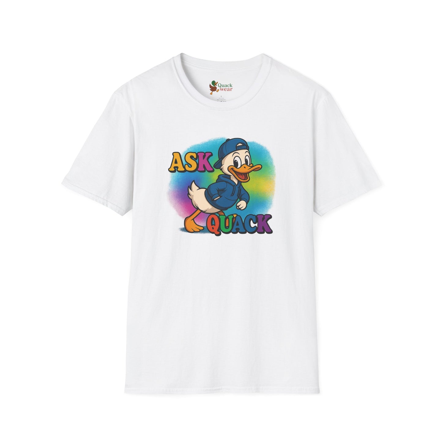 Ask Quack Quirky Duck Humor T-Shirt