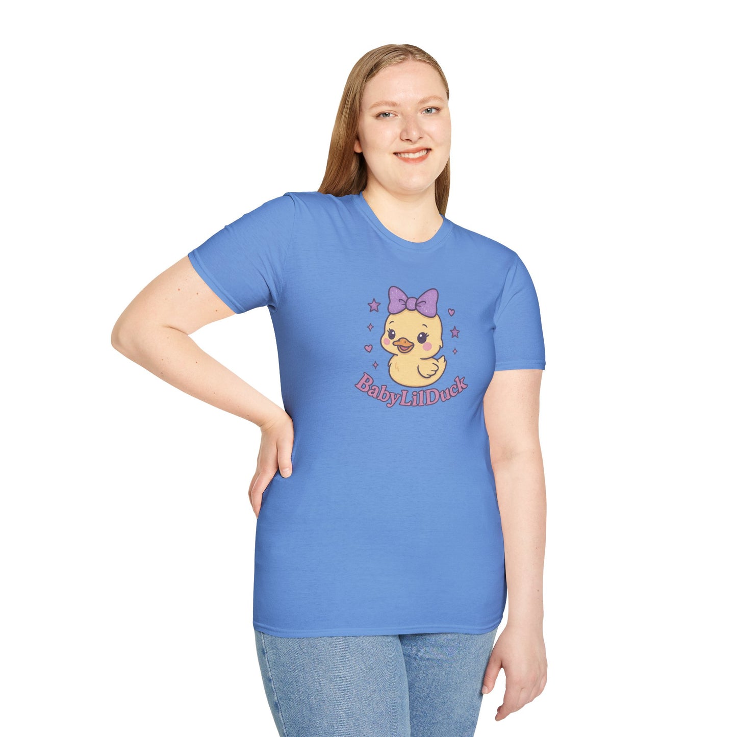 BabyLilDuck Unisex T-Shirt, Cute Animal Tee, Baby Shower Gift, Birthday Outfit
