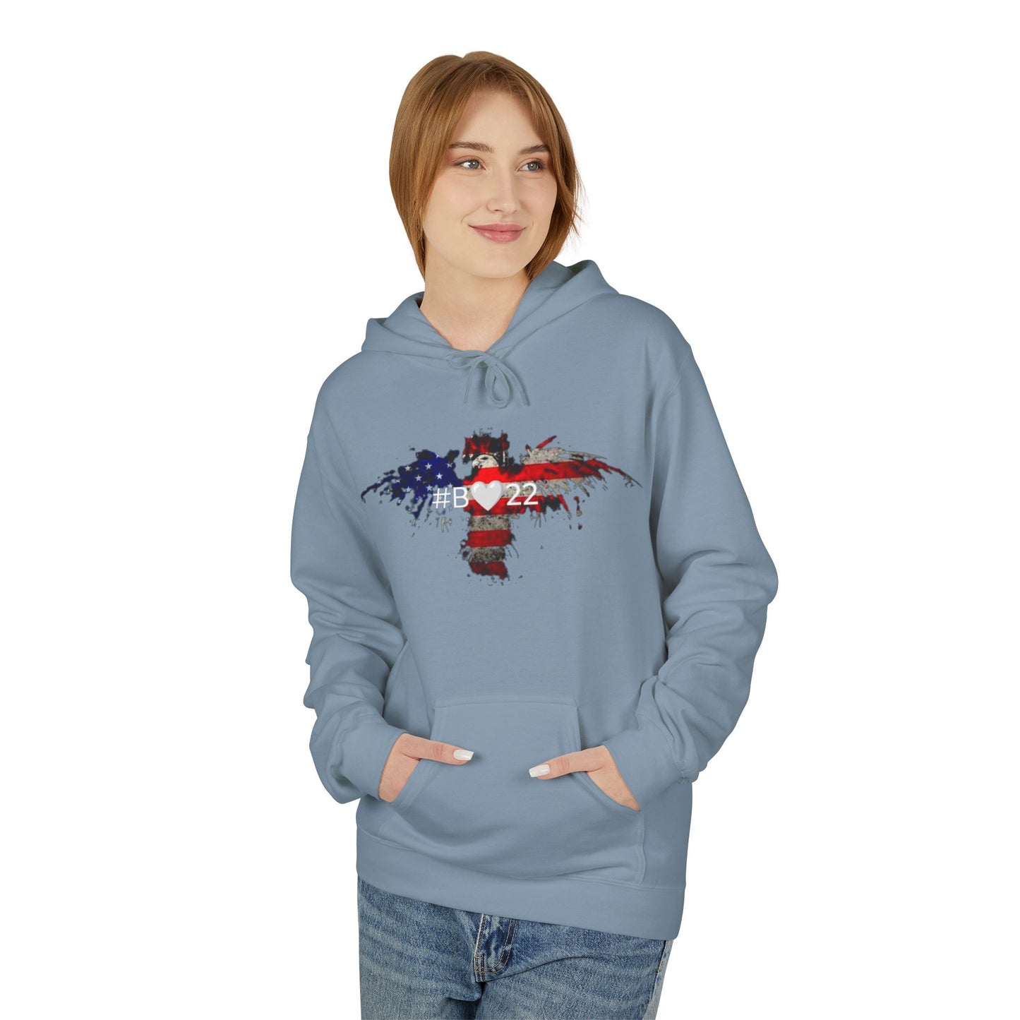 #B🤍22 Veterans Lives Matter Unisex - Fleece Hoodie