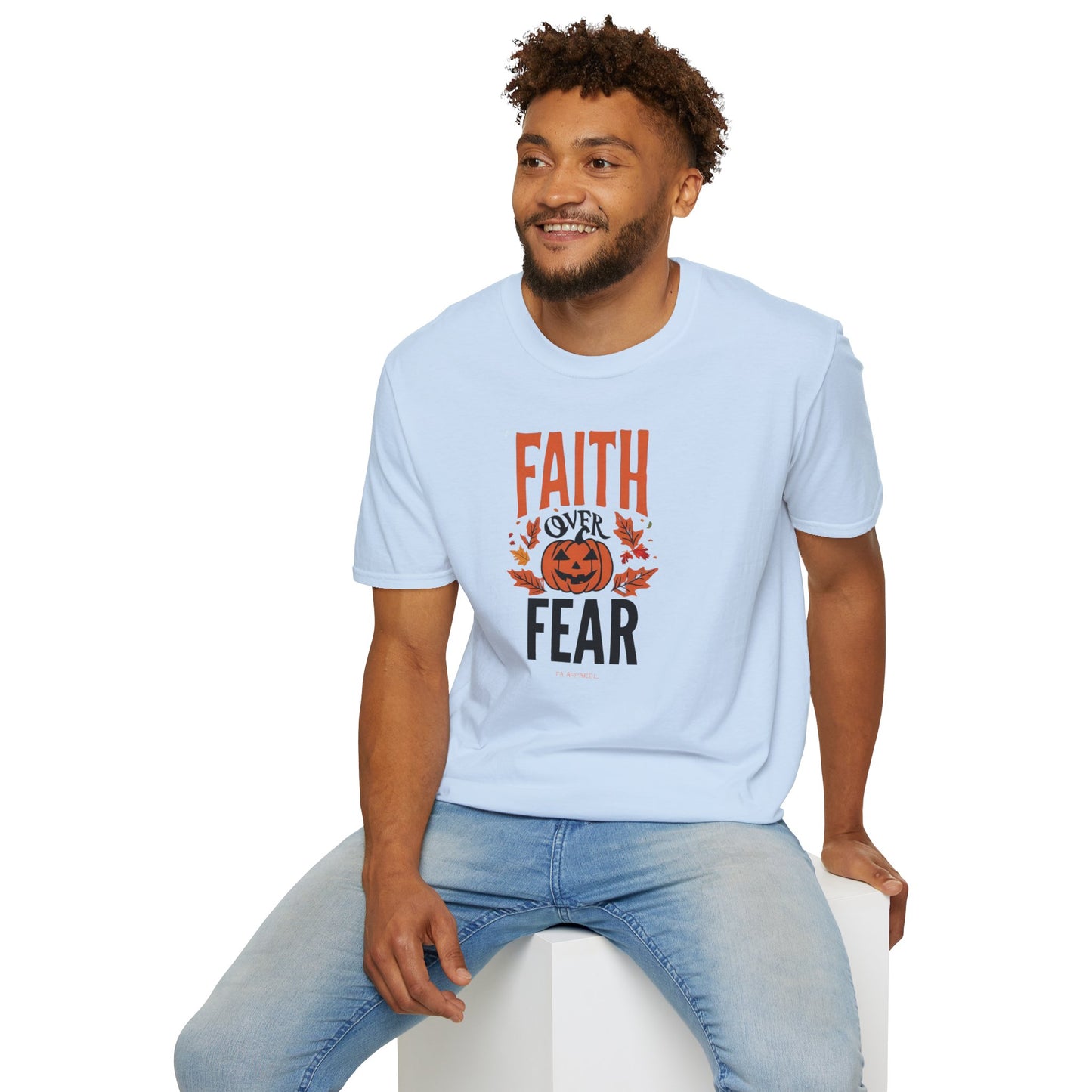 Faith Inspired Halloween T-Shirt "Faith Over Fear"