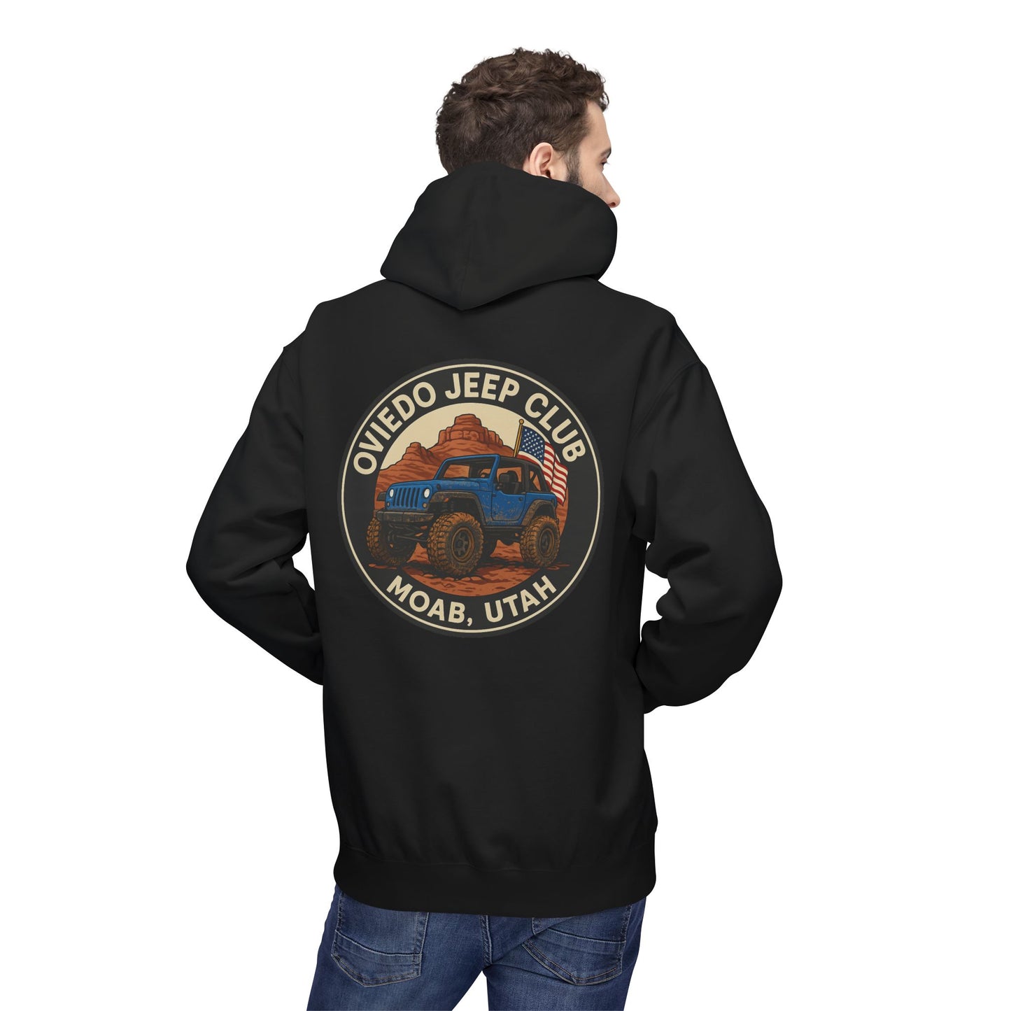 Oviedo Jeep Club Hoodie Off-Road Adventure Apparel Gift