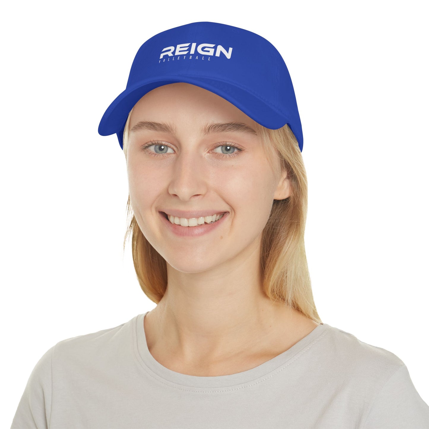 Volleyball Team Low Profile Customizable Baseball Cap - REIGN Design