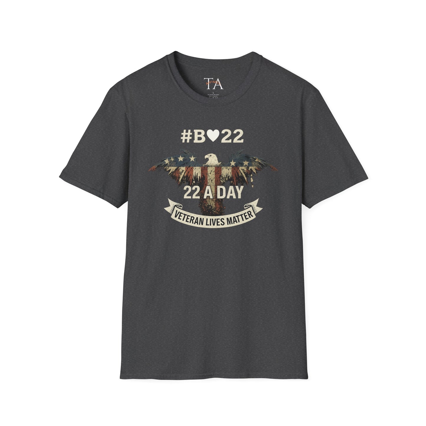 #B🤍22 Veteran Lives Matter T-Shirt