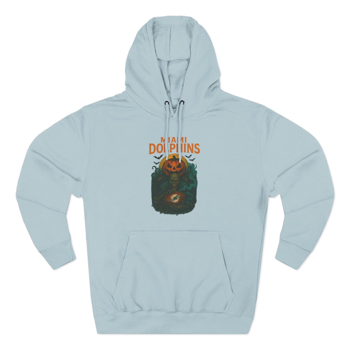 Halloween Cozy Dolphin Fleece Hoodie: Ocean Lovers, Casual Wear, Animal Lovers Gift, Beach Days, Relaxing at Home. Sea Life Graphic