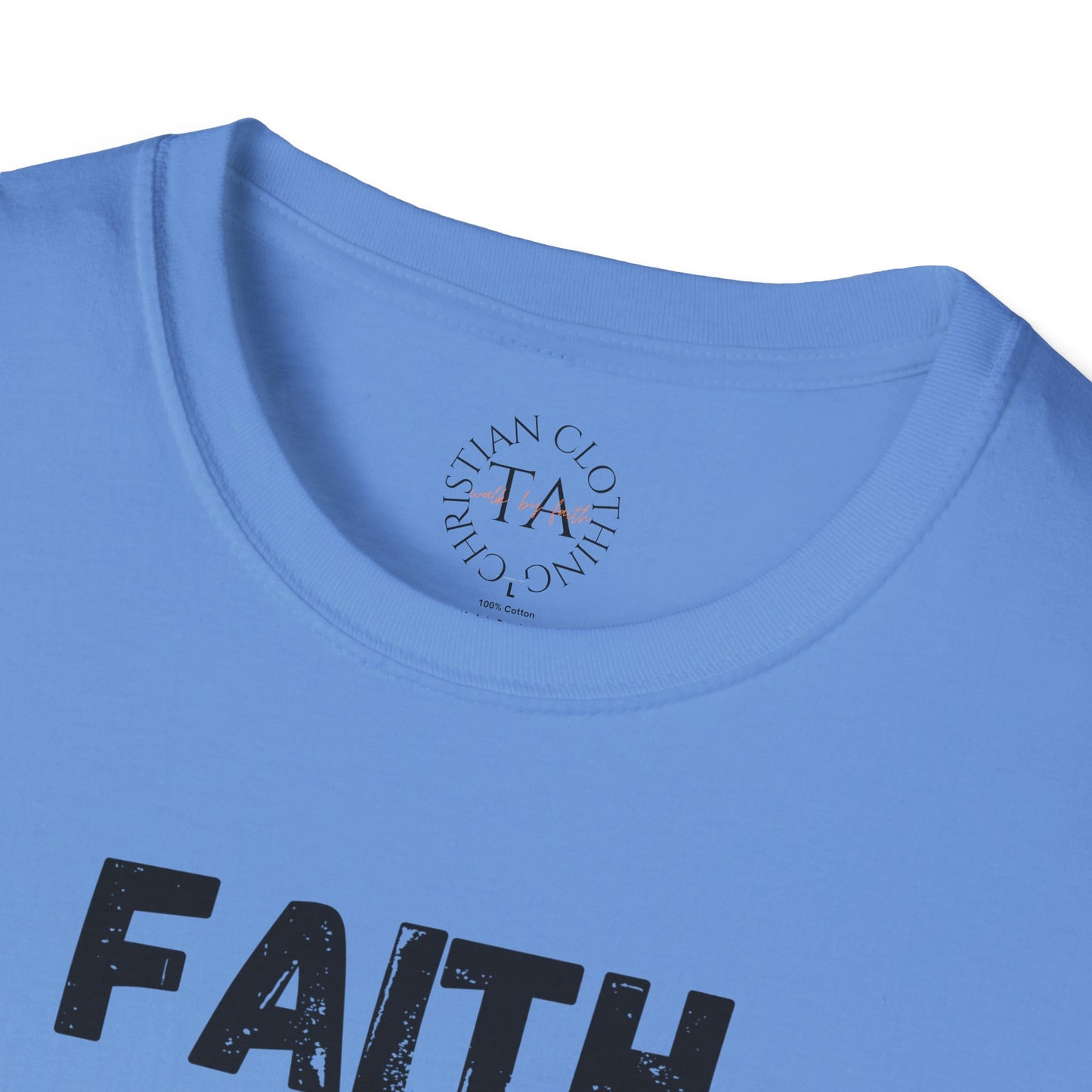 Faith Inspired Unisex T-Shirt - Faith Over Fear Design