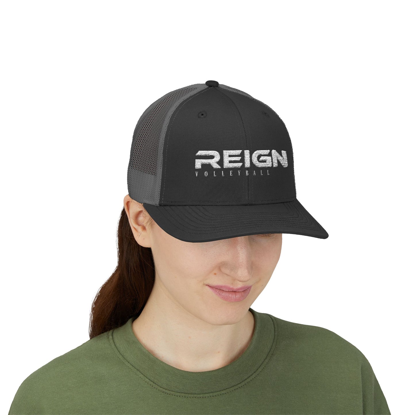 Reign Volleyball Design Stylish Snapback Cap for Volleyball Fans and Athletes