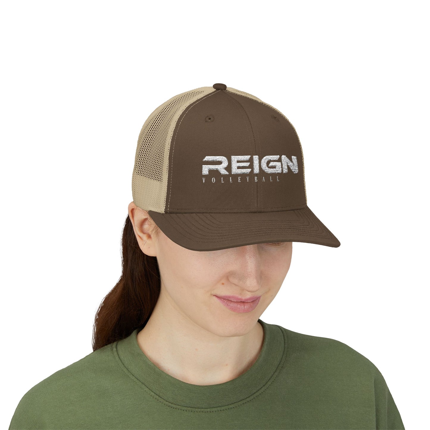 Reign Volleyball Design Stylish Snapback Cap for Volleyball Fans and Athletes