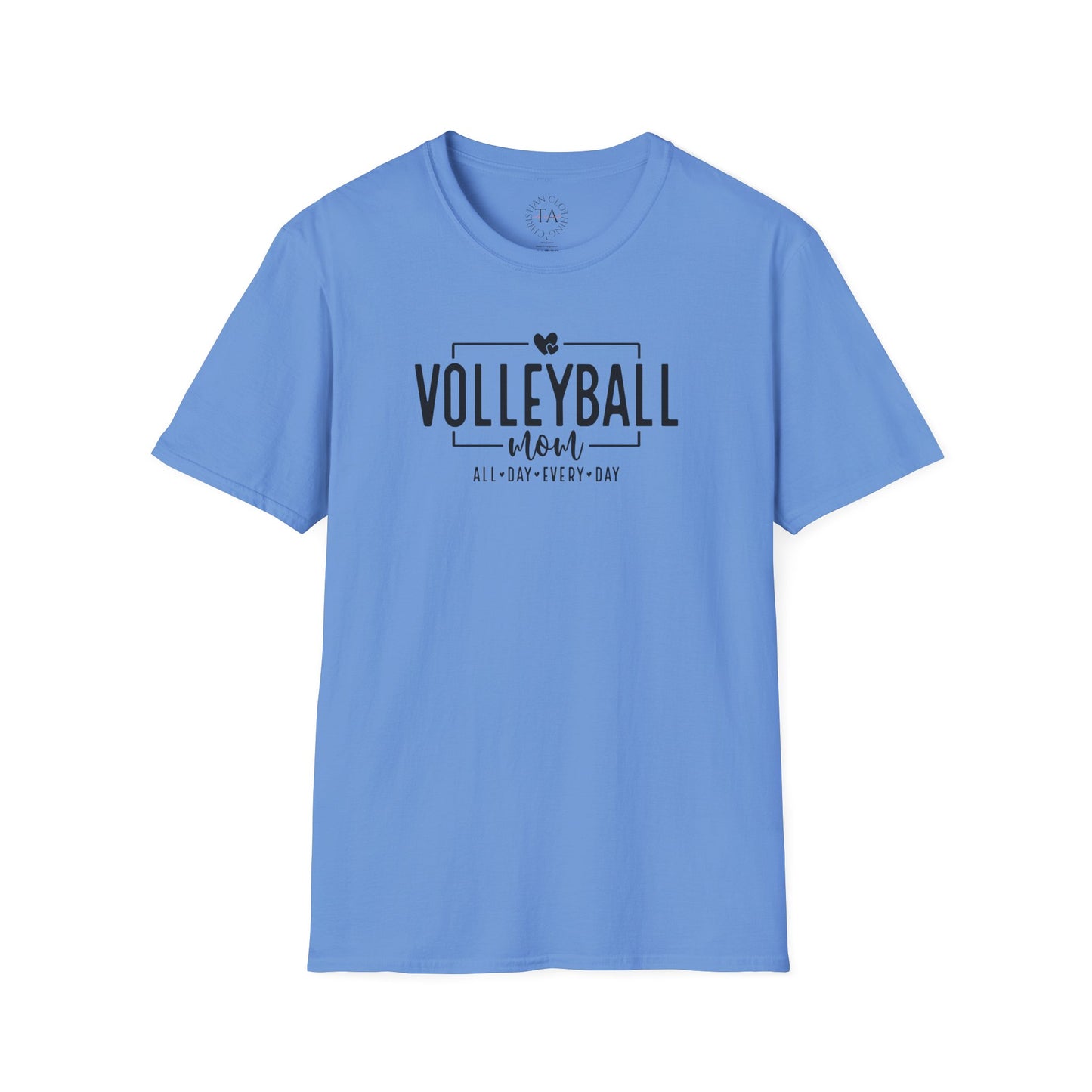 Volleyball Tee - All Day Every Day, Sports Shirt, Casual Wear, Gift for Athletes, Summer Outfit
