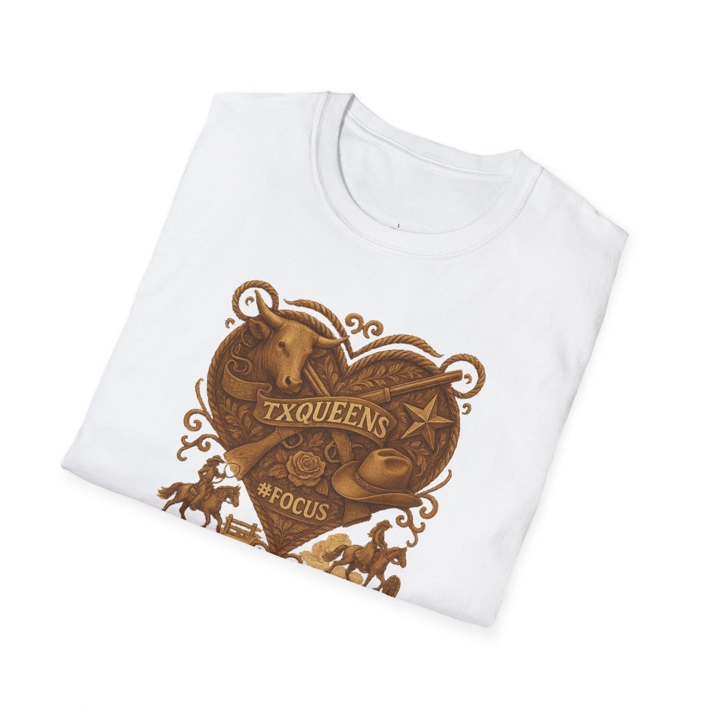 Texas Queens Graphic Tee | Soft Unisex T-Shirt, Trendy Shirt for Women, Cute Gift for Queens, Birthday Celebration, Everyday Style. Women's