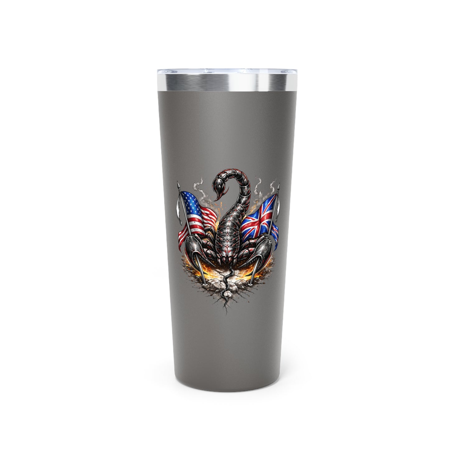 Scorpion UK USA flag design