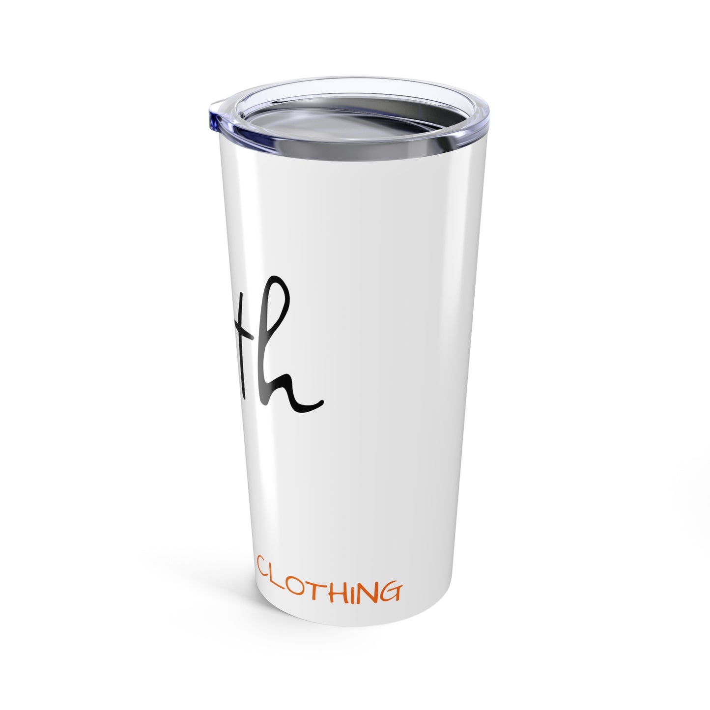 Tumbler 20oz Inspirational Faith Travel Mug, Motivational Drinkware, Gift for Encouragement, Christian Gifts for Her