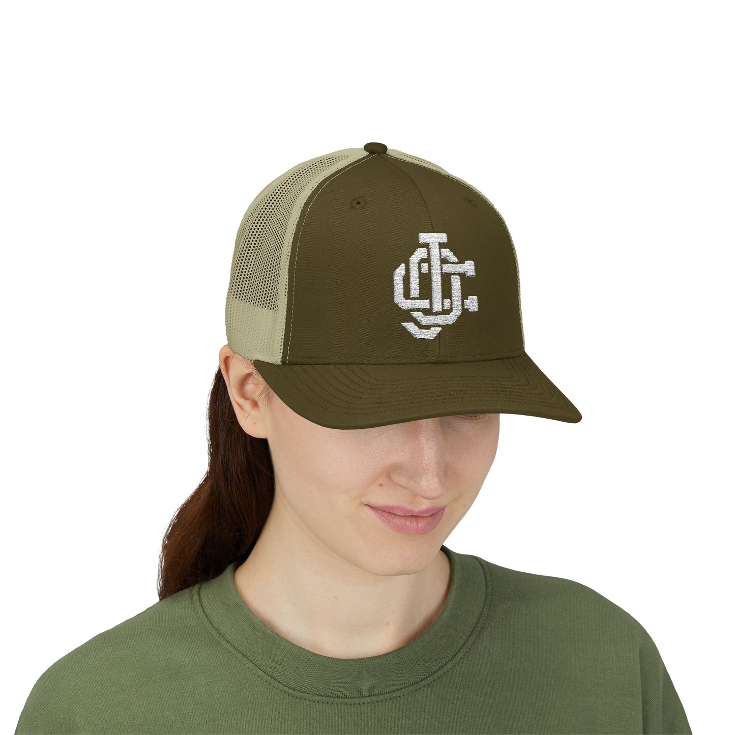 Oviedo Jeep Club Logo - Snapback Trucker Cap - Outdoor Fun Adjustable Hat