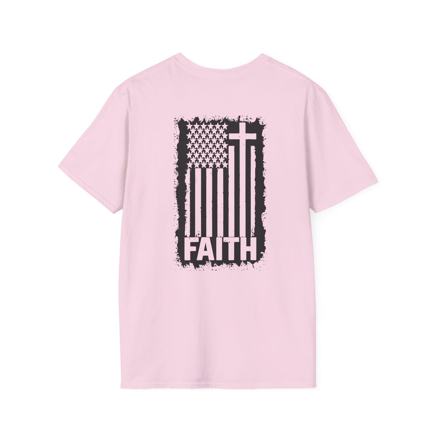 Faith-Inspired American Flag T-Shirt