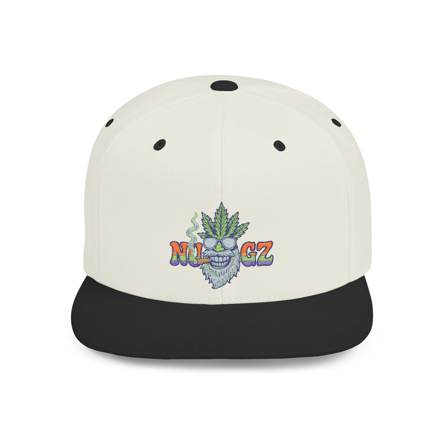 NUGZ Trendy Snapback Flat Bill Cap for Everyday Style, Perfect Gift for Men & Women, Summer Vibes