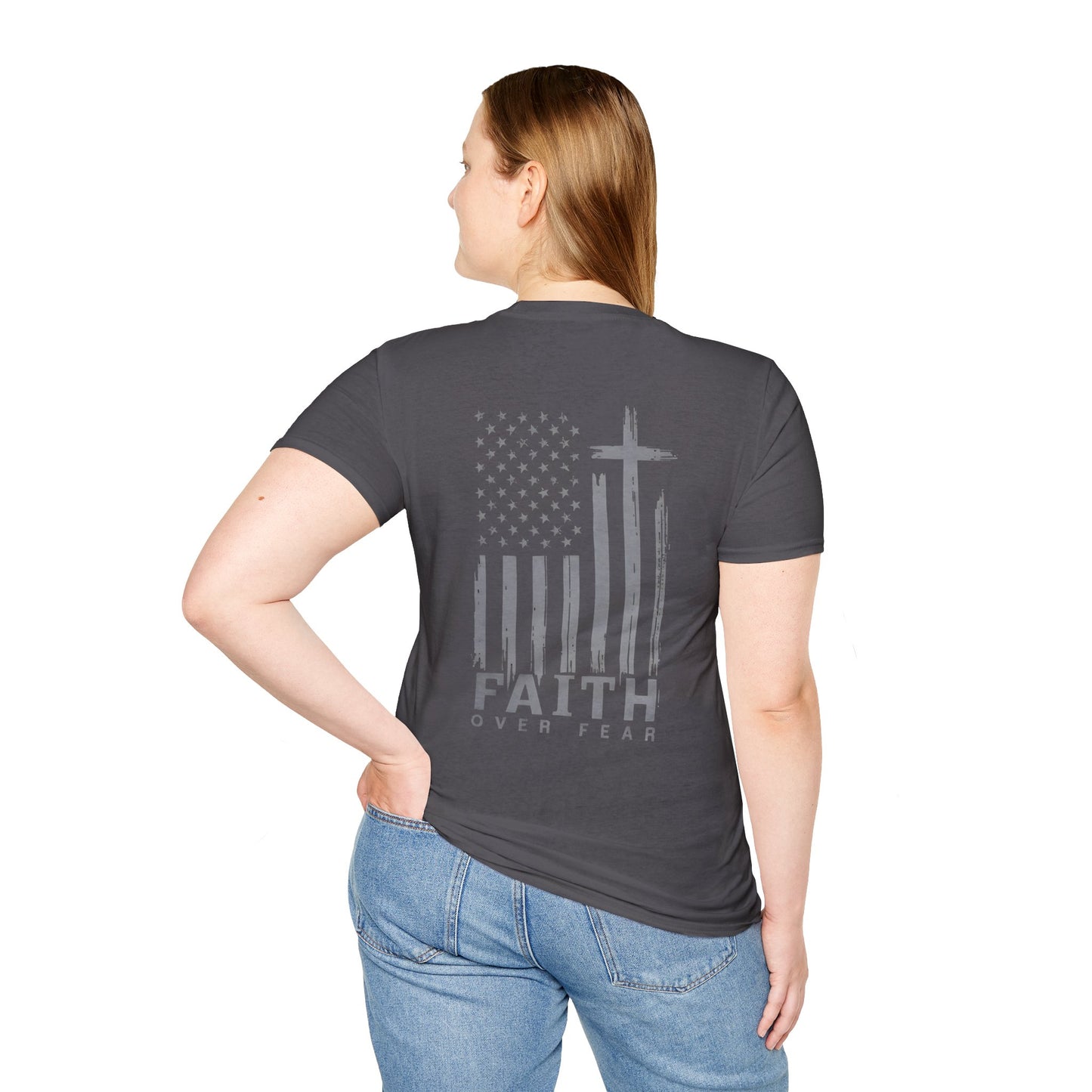 Faith Inspired Faith Over Fear Unisex Tee