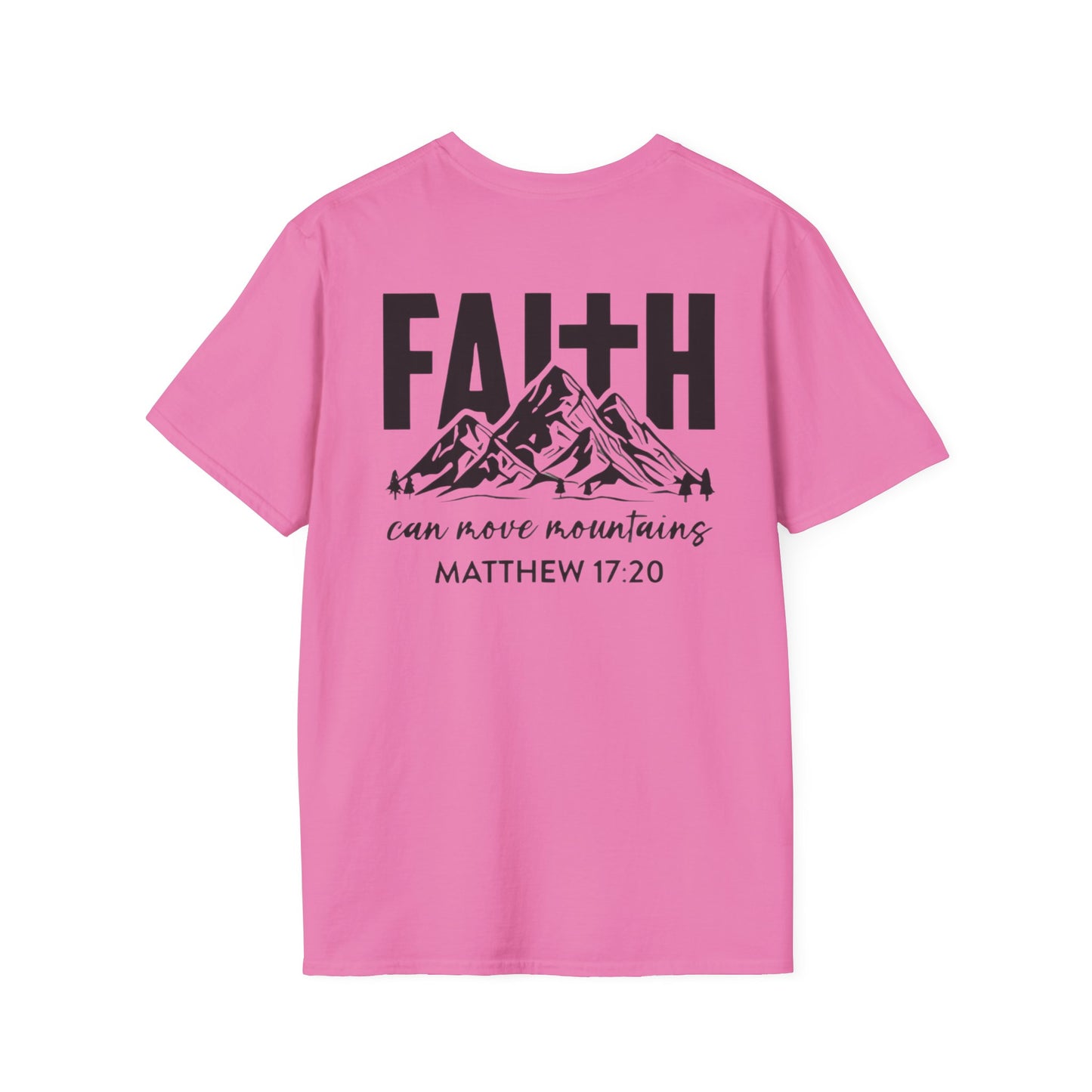 Faith-Inspired Unisex T-Shirt - Motivational Tee - Faith Can Move Mountains