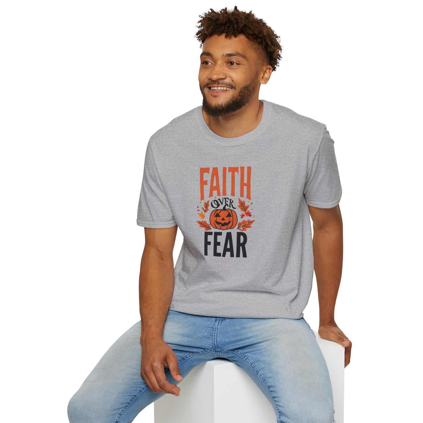 Faith Inspired Halloween T-Shirt "Faith Over Fear"