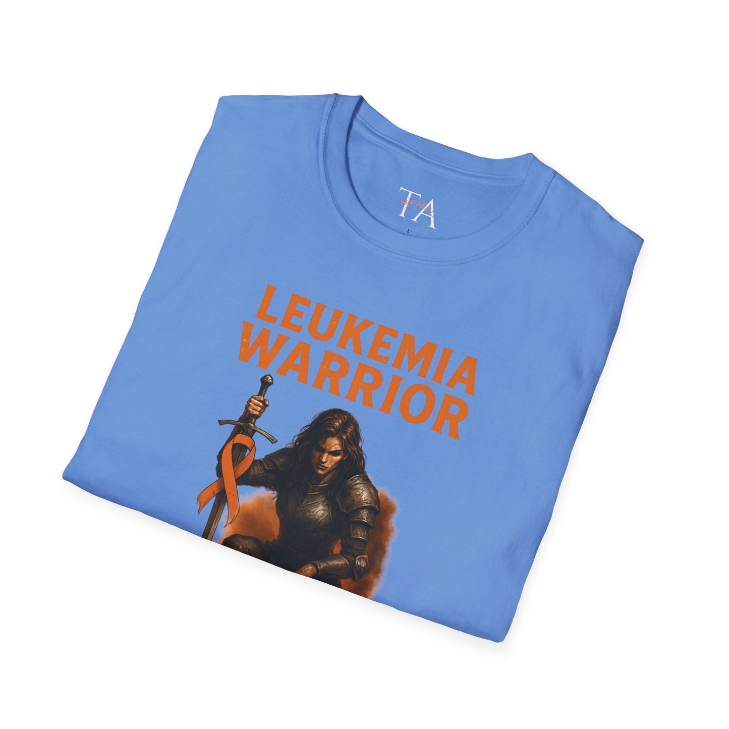 Leukemia Warrior T-Shirt - Unisex Softstyle Tee - Unbreakable, Unshakable, Unstoppable