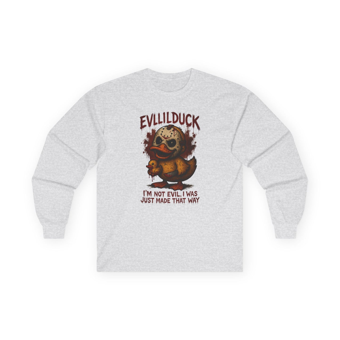 Evllilduck Long Sleeve Tee - Halloween Costume & Birthday Gift
