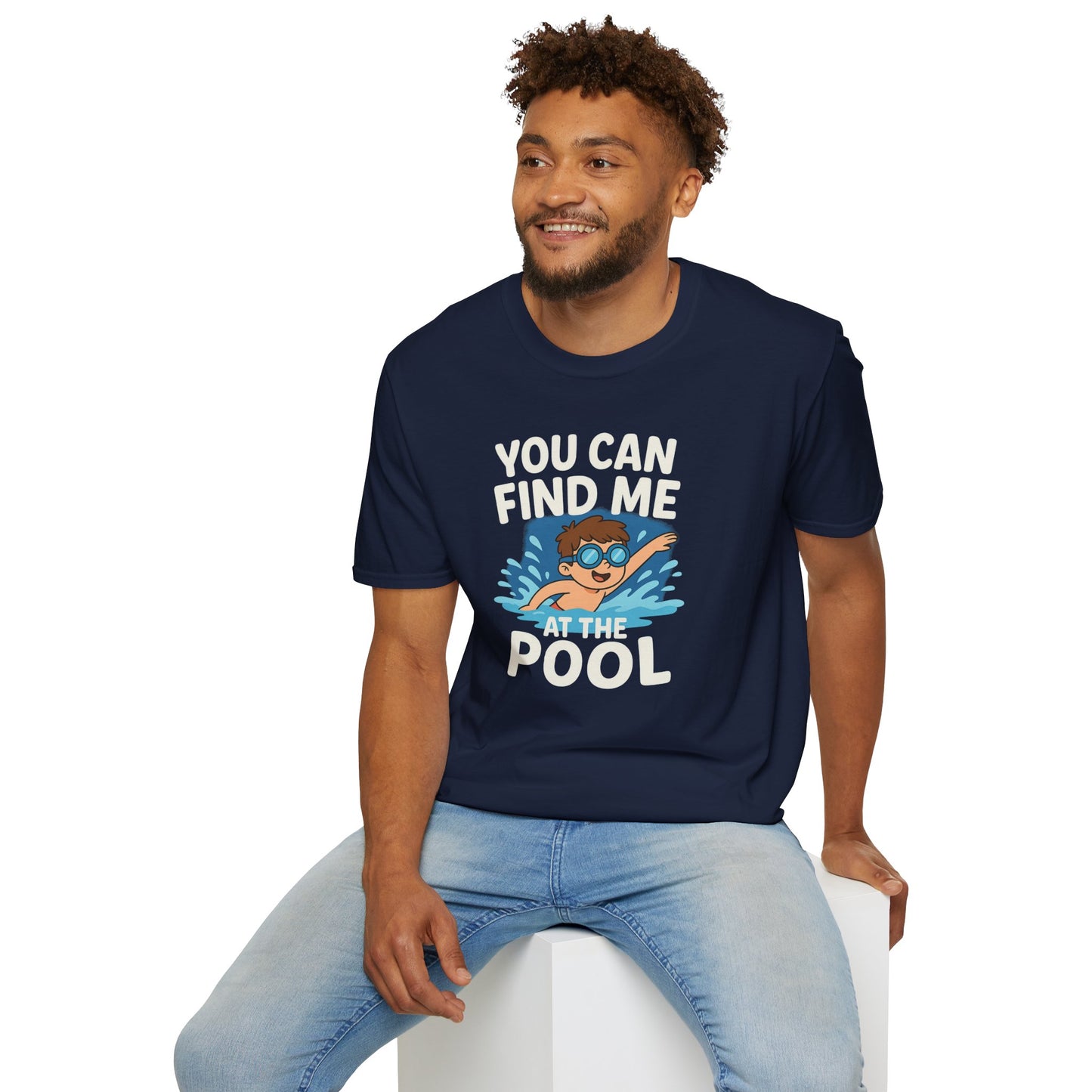 Kids Summer Pool Tee, Fun Tee for Boys, Kids Fashion, Summer Apparel, Pool Party Shirt, Swimwear Gift