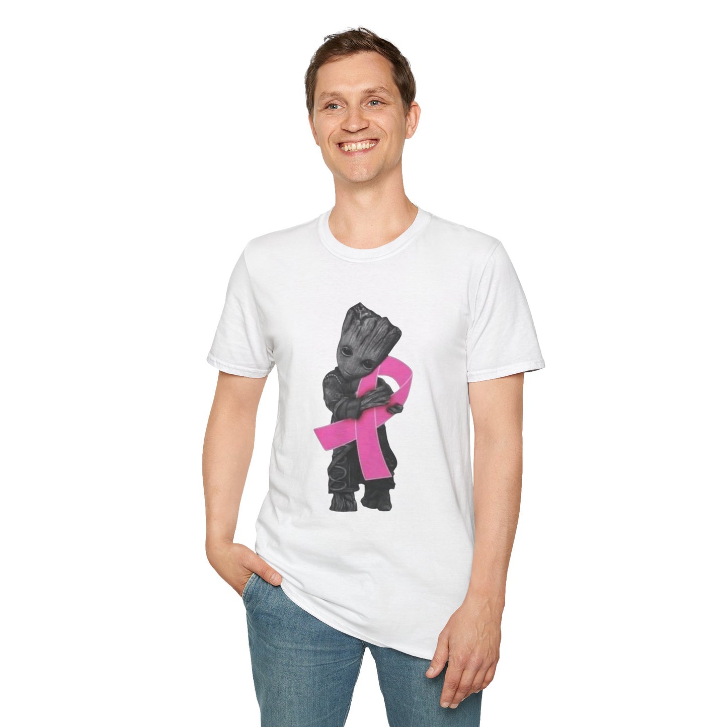 Breast Cancer Awareness Unisex T-Shirt, Groot Graphic Tee