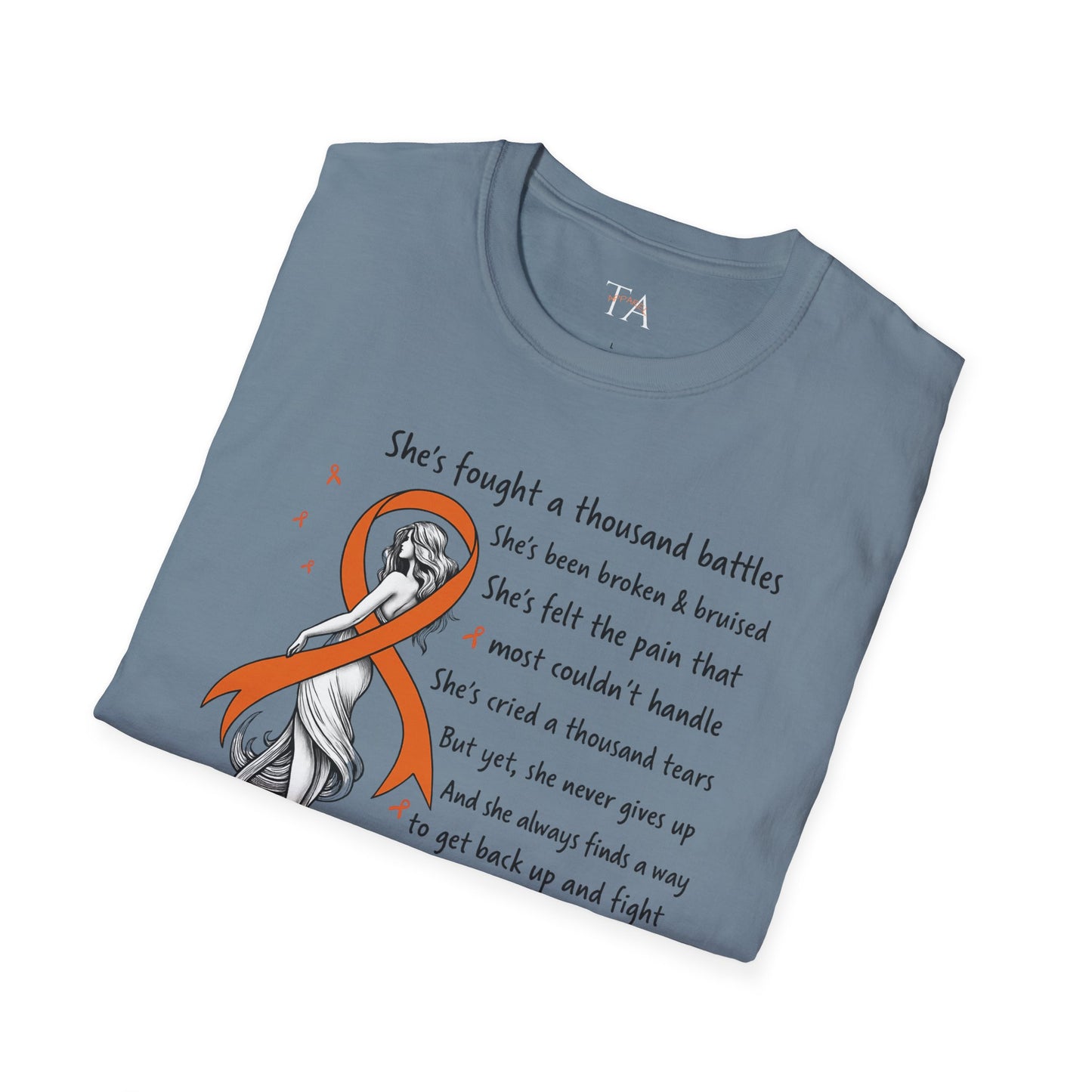 Leukemia Warrior T-Shirt - Unisex Softstyle Support Apparel