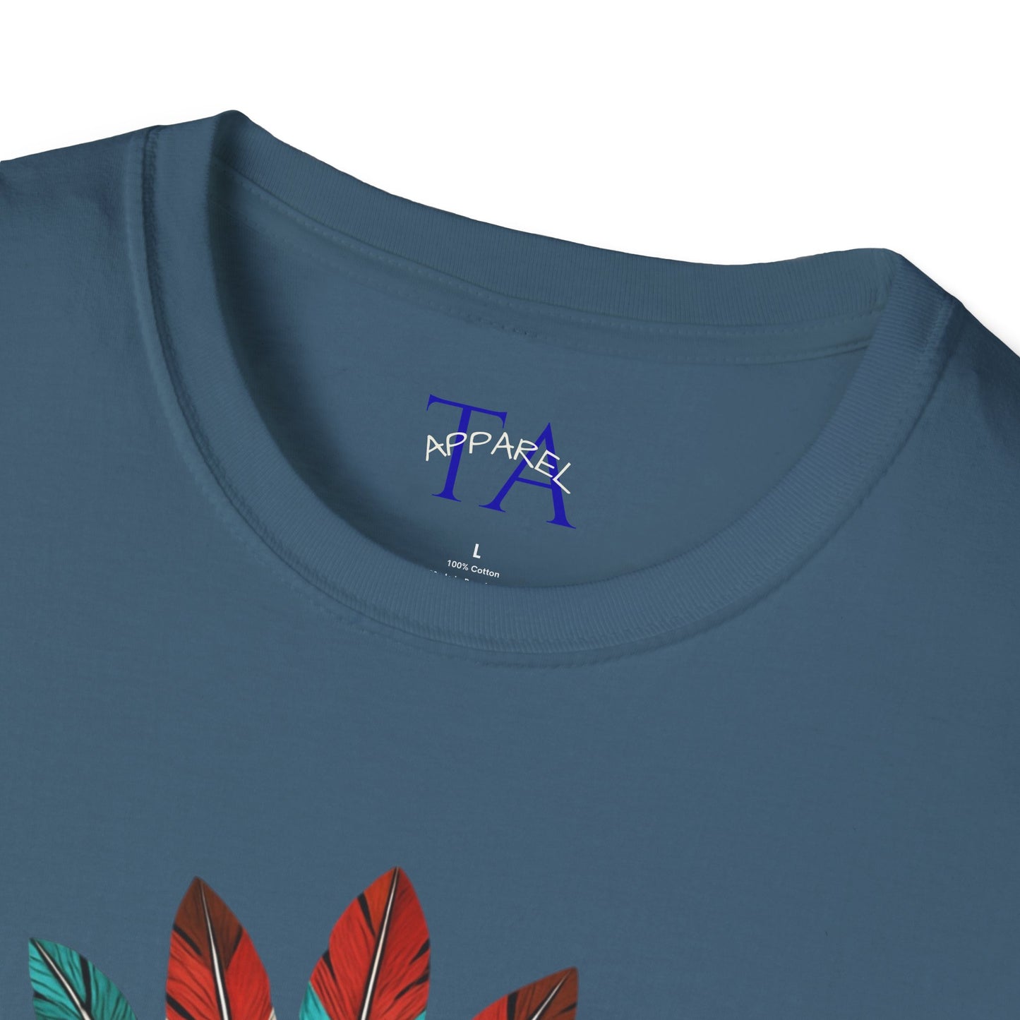 Native American Bull Skull Unisex T-Shirt
