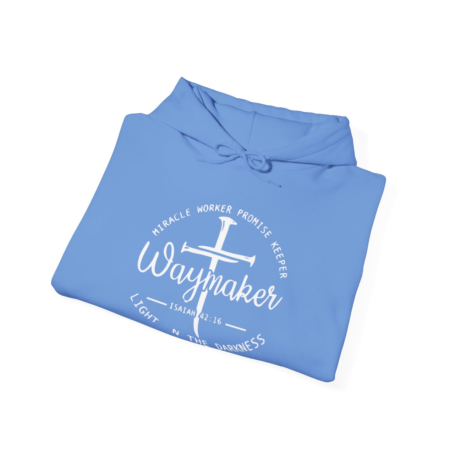 Faith Inspired Waymaker Hoodie - Cozy Sweatshirt for Faith Lovers and Celebrations