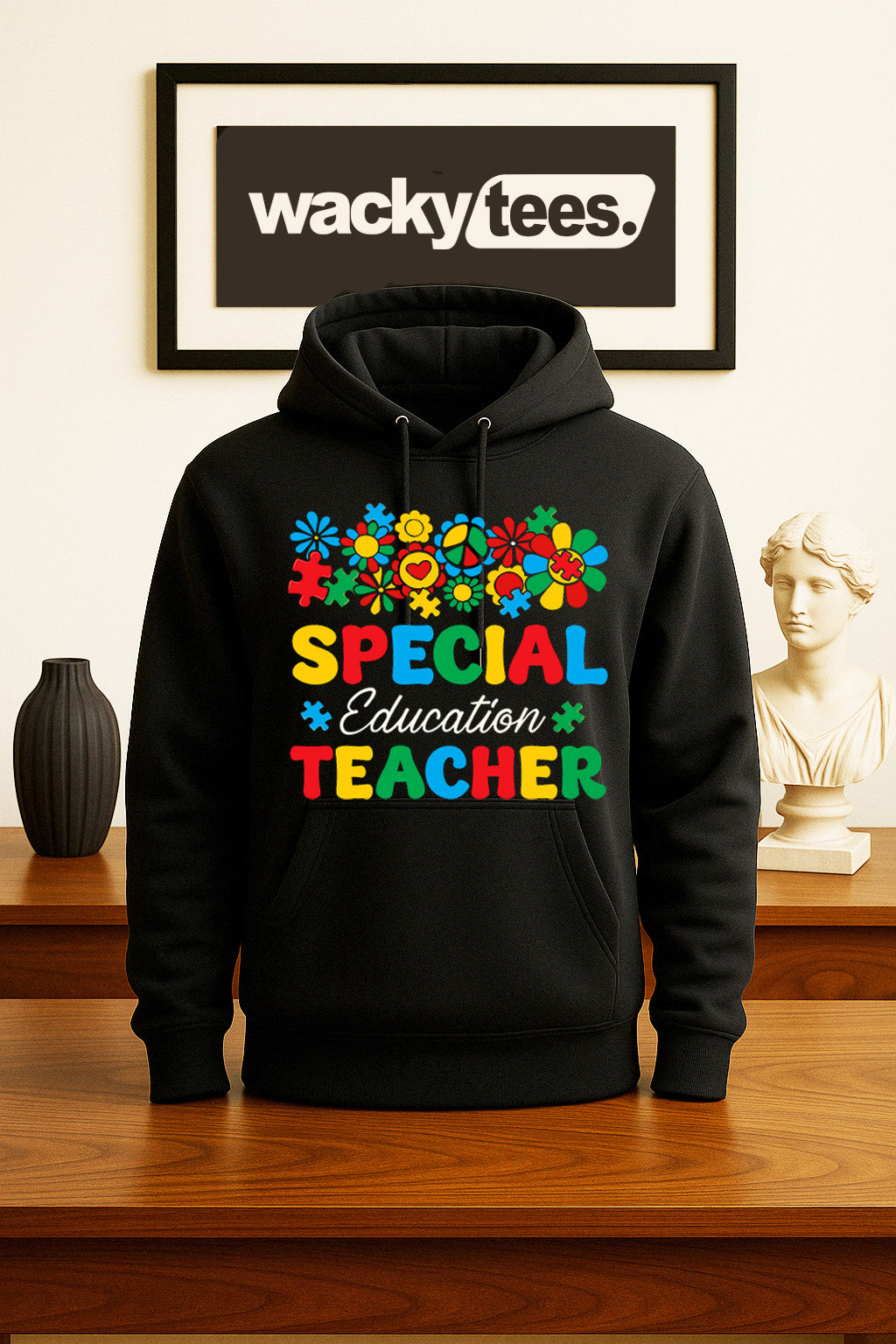 Special Education Teacher Autism Awareness Graphic Tee Shirt