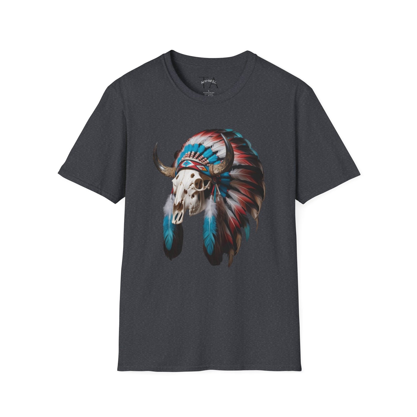 Native American Tribal Skull T-Shirt