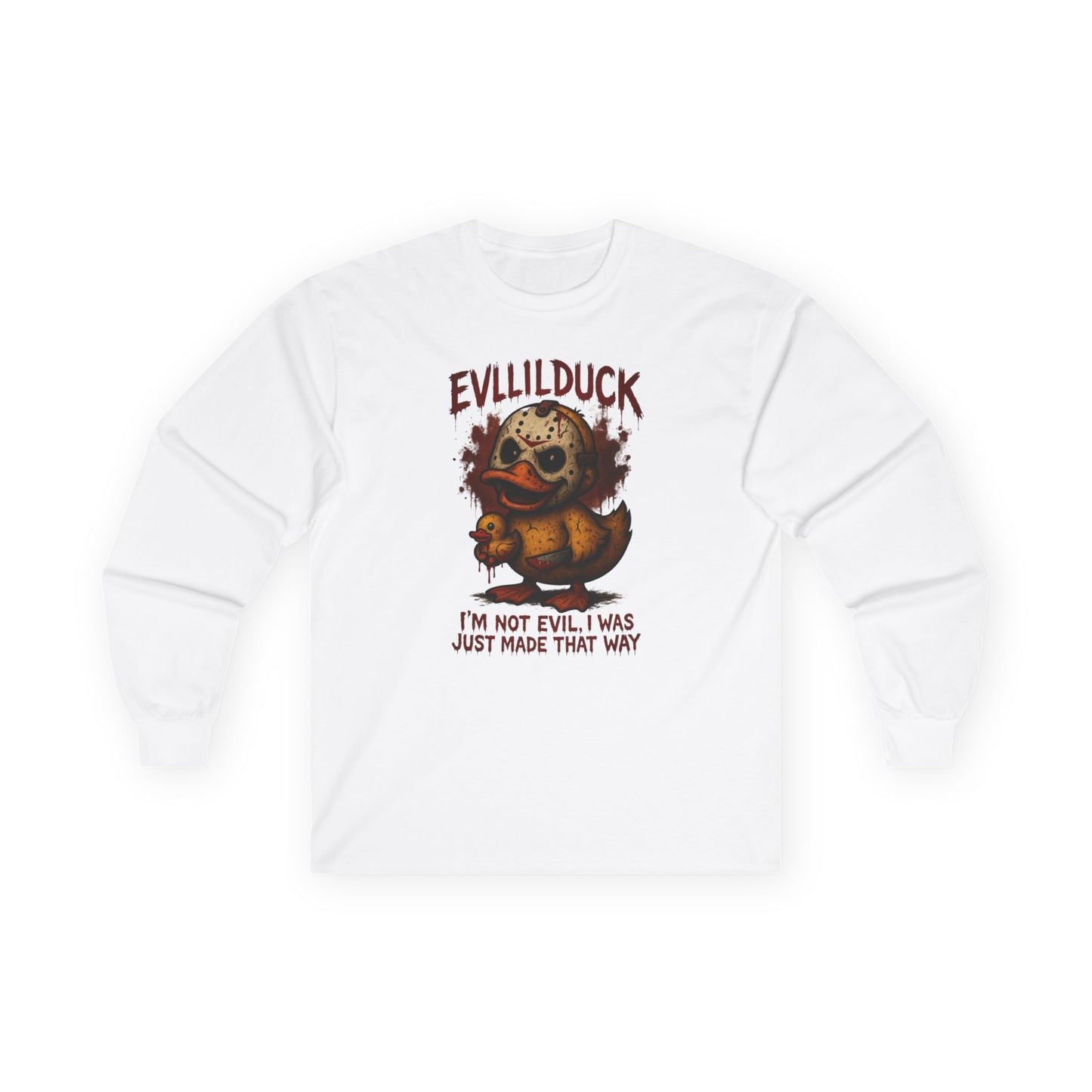 Evllilduck Long Sleeve Tee - Halloween Costume & Birthday Gift