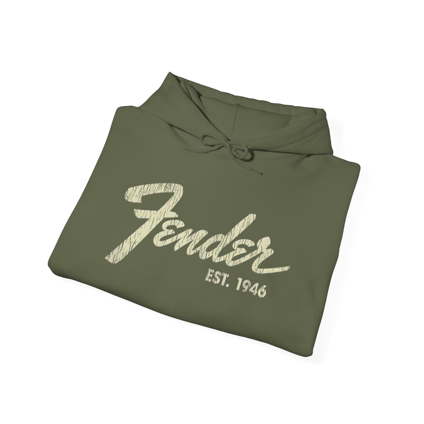 Fender Est 1946 Hoodie - Music Lovers Graphic Sweatshirt