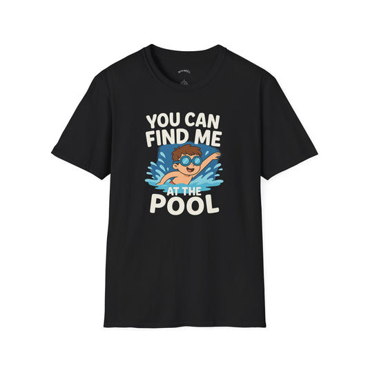 Kids Summer Pool Tee, Fun Tee for Boys, Kids Fashion, Summer Apparel, Pool Party Shirt, Swimwear Gift