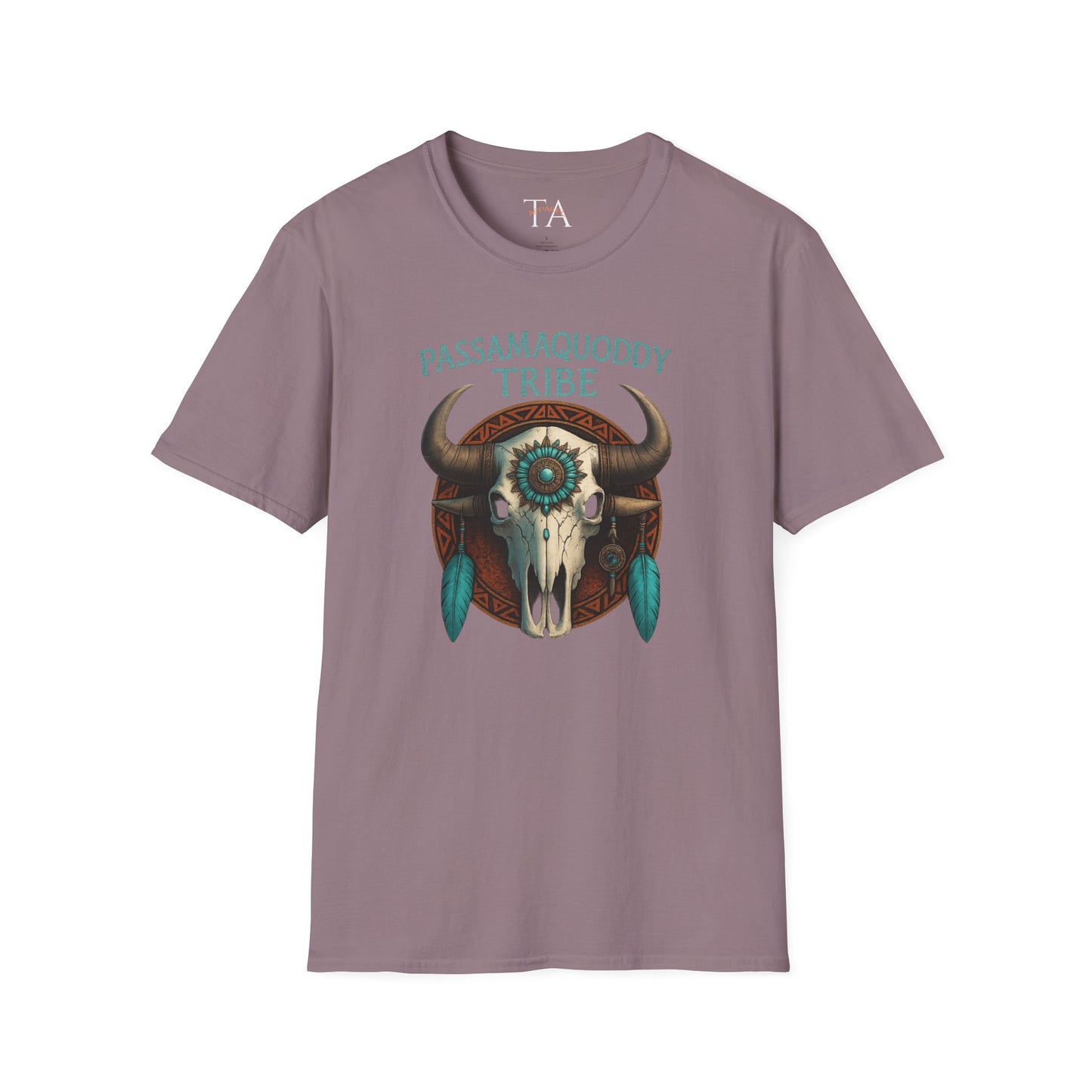 Tribal Graphic T-Shirt - Passamaquoddy Tribe Design, Gift for Adventurers