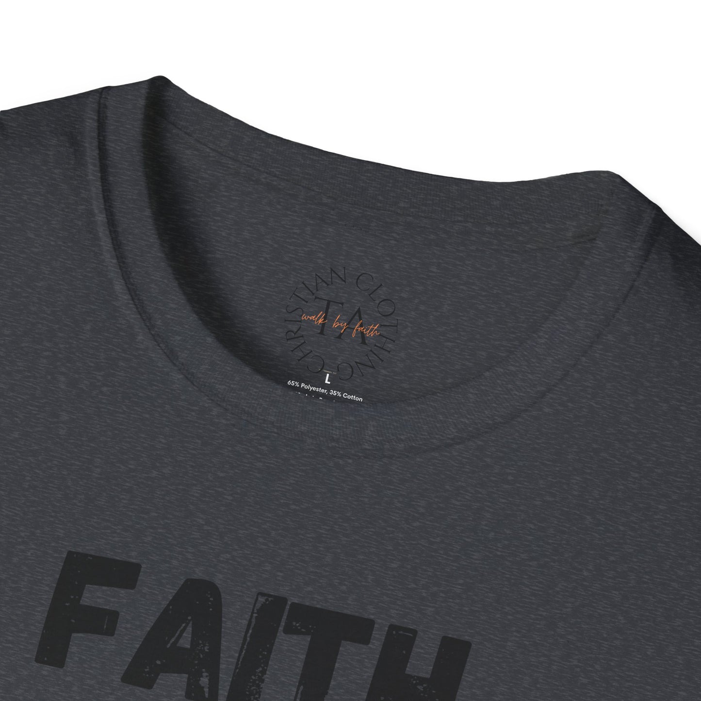 Faith Inspired Unisex T-Shirt - Faith Over Fear Design