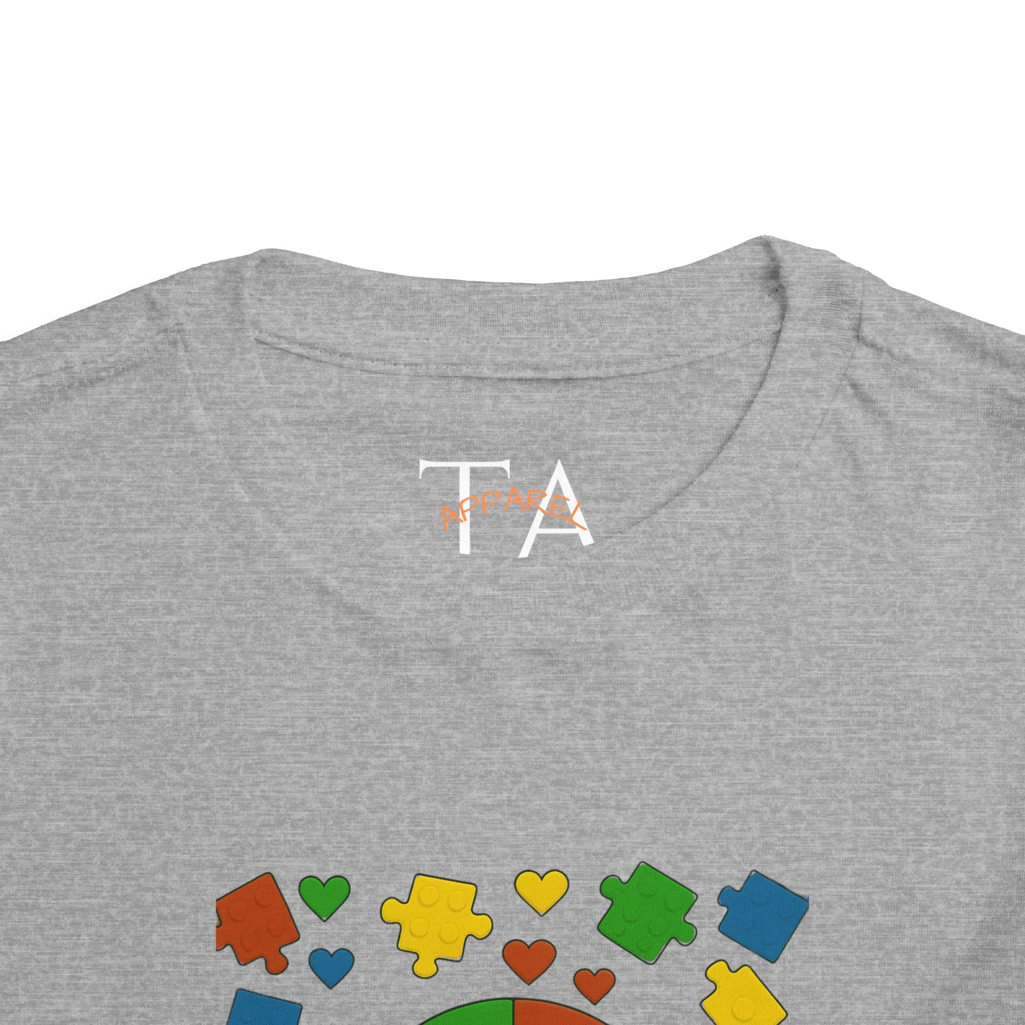 Autism Inspirational Tee - 'Fearfully and Wonderfully Made' - Toddler T-Shirt -  Cute Gift for Kids, Baby Shower, Religious Celebrations