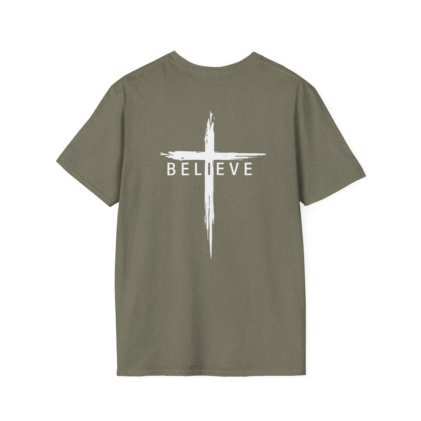 Faith Inspired Believe Cross Unisex T-Shirt