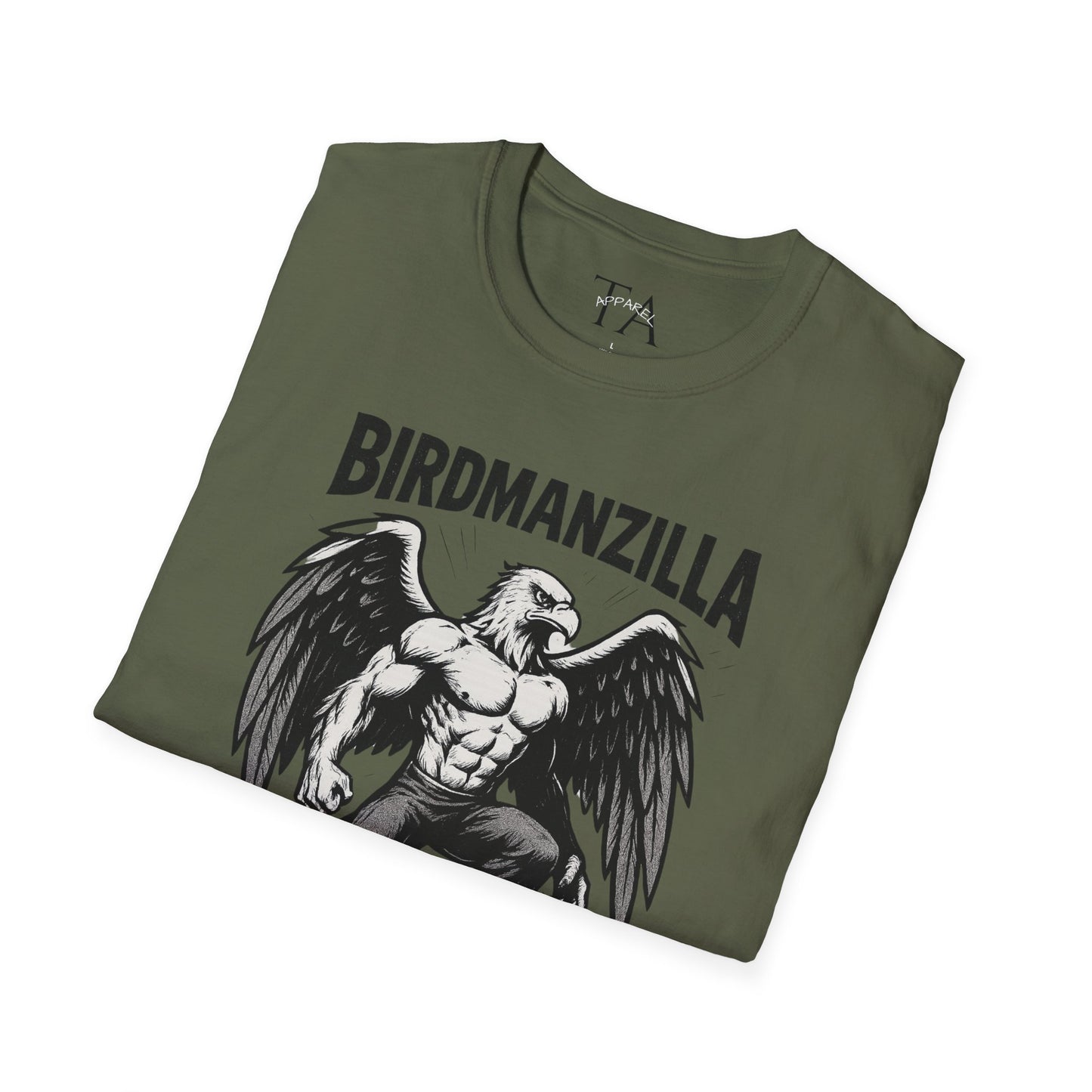 Birdmanzilla Graphic Tee - Unisex T-Shirt, Casual Wear, Unique Gift, Men's Fashion