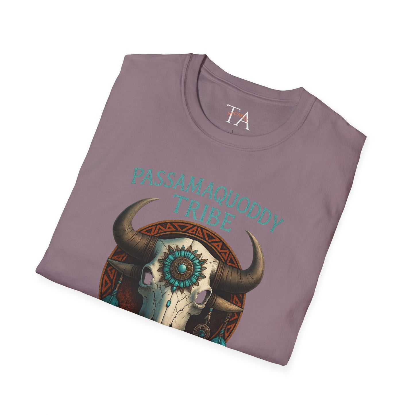 Tribal Graphic T-Shirt - Passamaquoddy Tribe Design, Gift for Adventurers