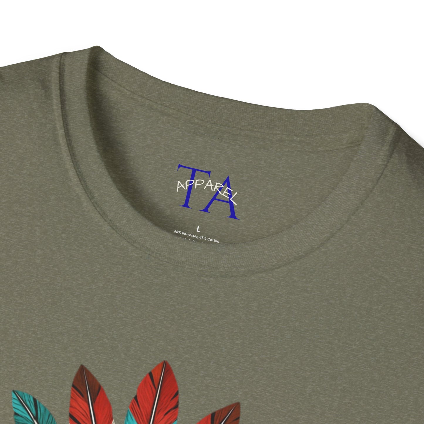 Native American Bull Skull Unisex T-Shirt