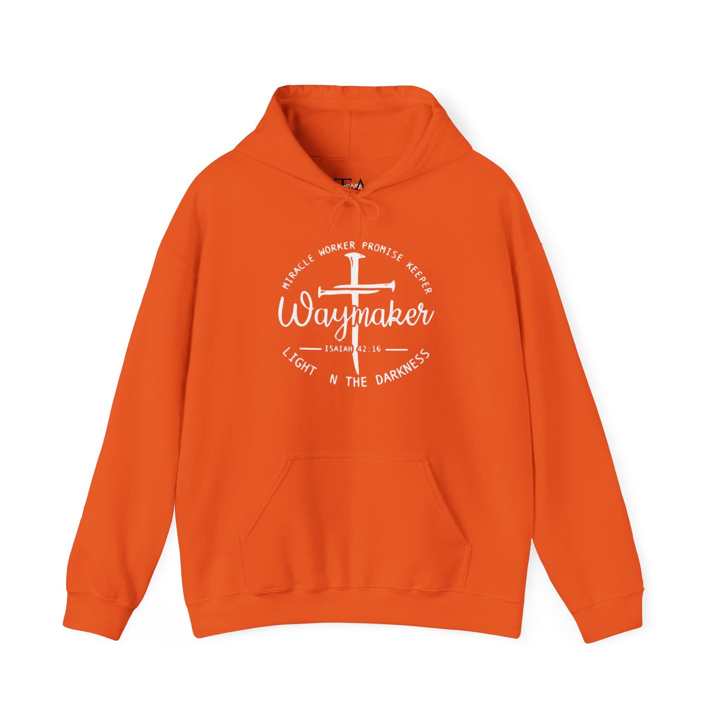 Faith Inspired Waymaker Hoodie - Cozy Sweatshirt for Faith Lovers and Celebrations