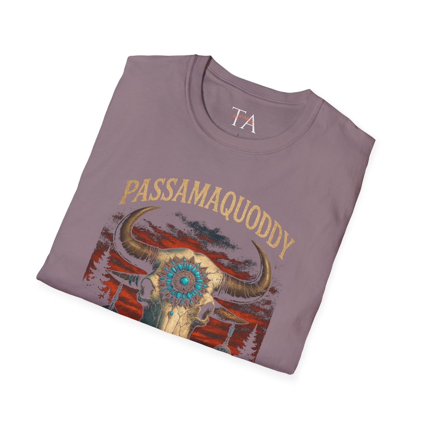 Tribal Graphic T-Shirt - Passamaquoddy Tribe Design3, Gift for Adventurers