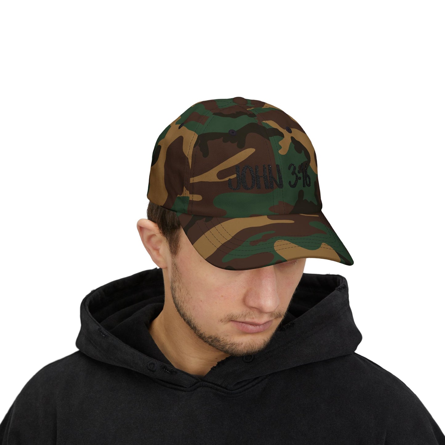 Faith Inspired Dad Cap - John 3:16