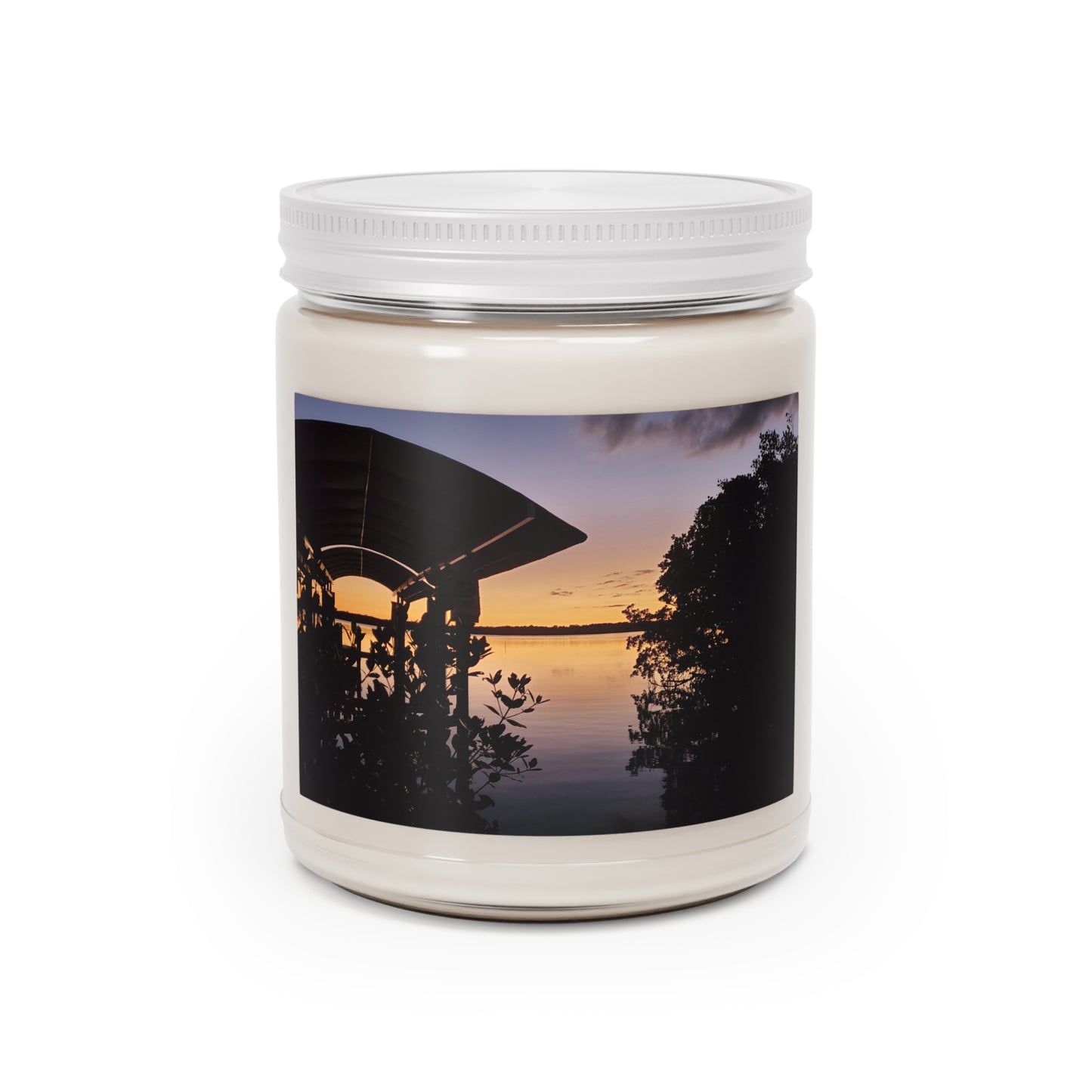 Scented Candles: Relaxing Sunset on the River, Sea Breeze Scent - Aromatherapy Candle, Home Decor, Gift for Her, Relaxation Candle,