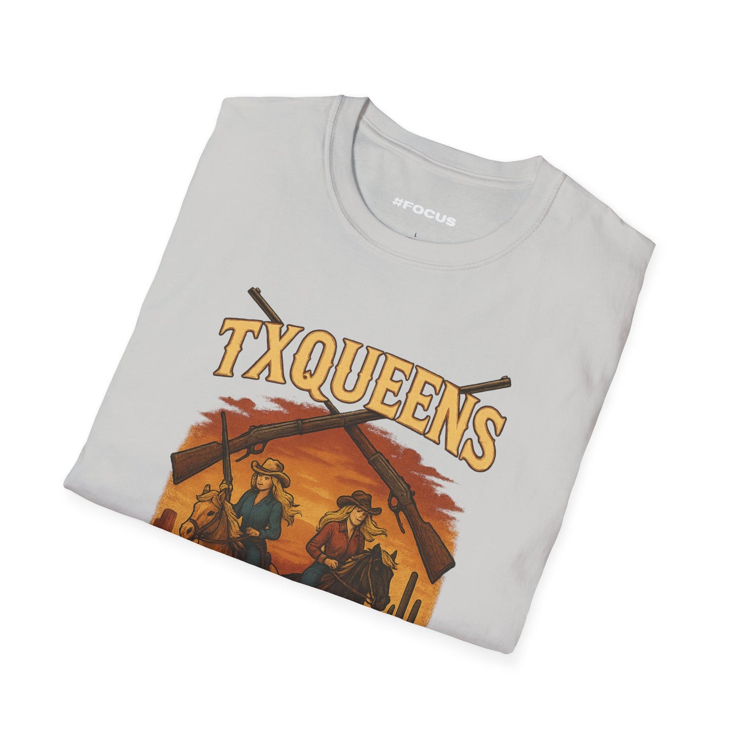 TXQUEENS Western Graphic Unisex T-Shirt