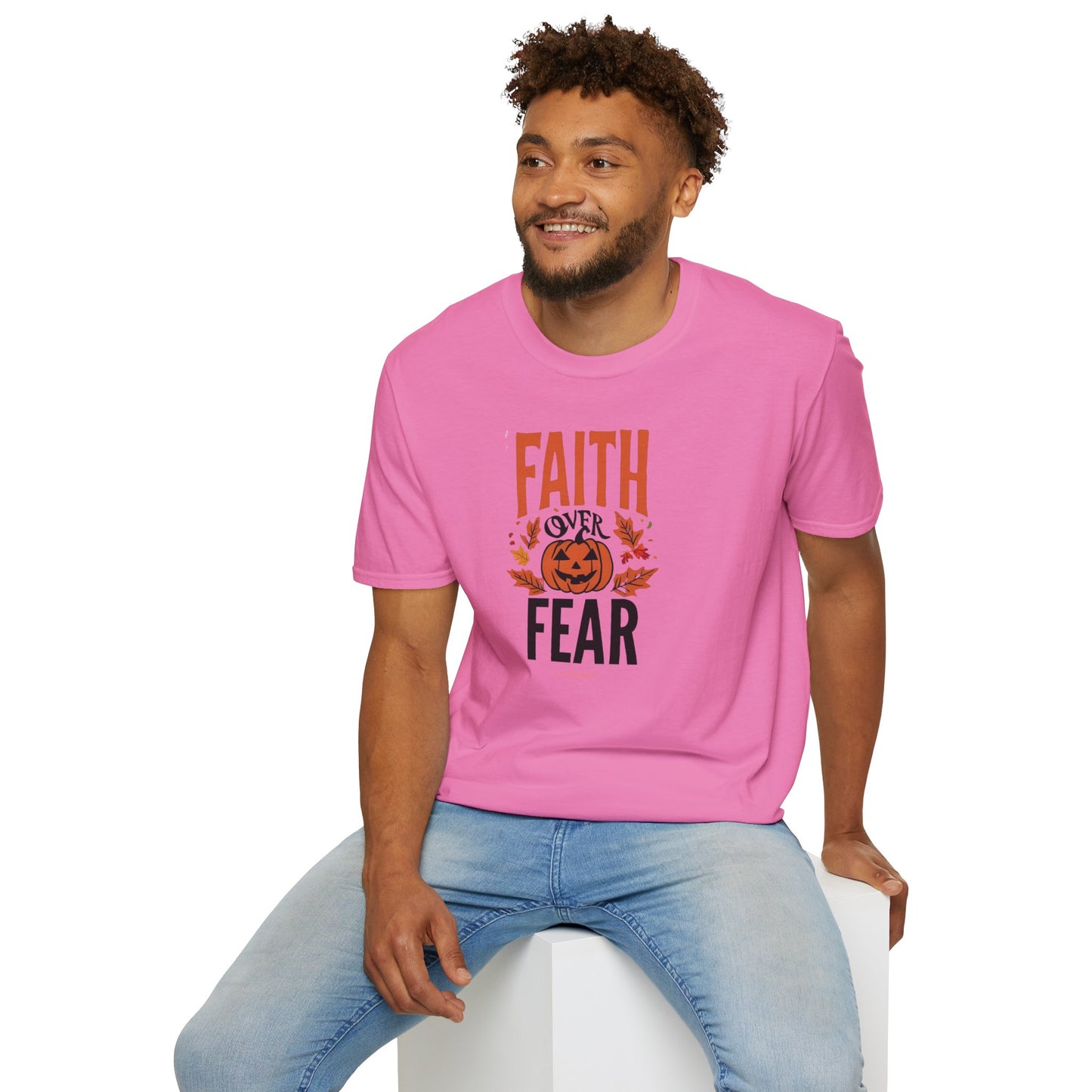 Faith Inspired Halloween T-Shirt "Faith Over Fear"