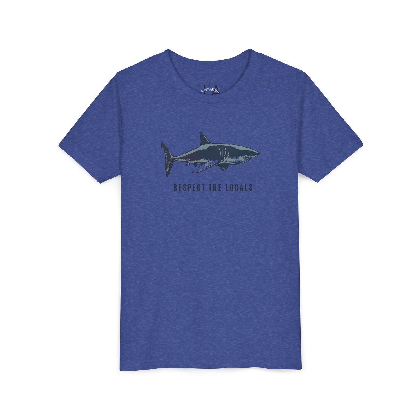 Kids Shark Youth Tee | Respect The Locals | Shark Lovers Shirt